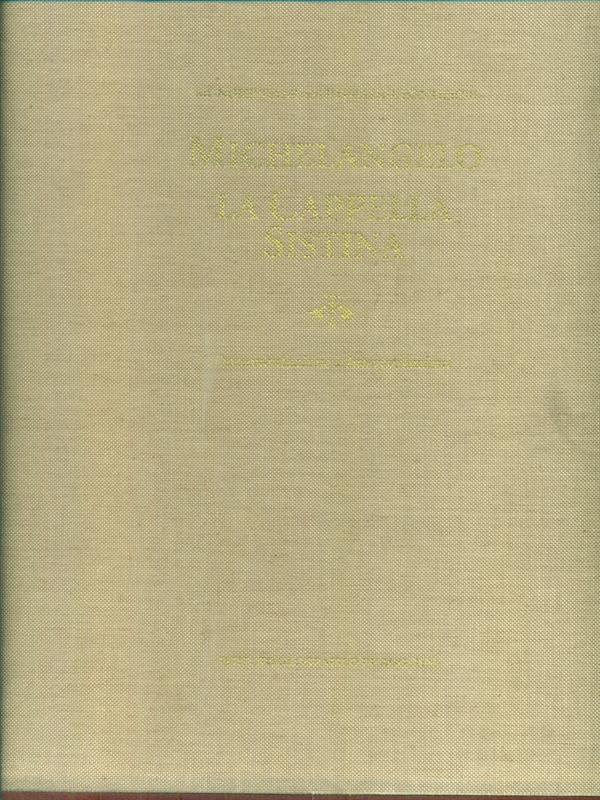 Michelangelo La Cappella Sistina 4vv.