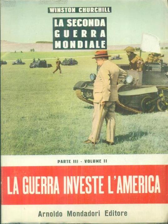 La guerra investe l'America - Winston Churchill - copertina