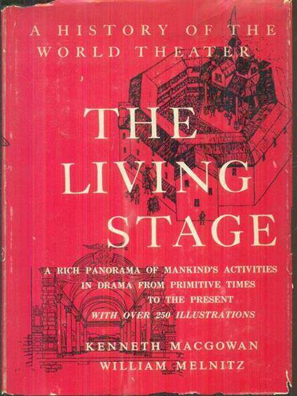 The living stage - copertina