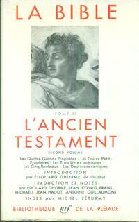 La Bible - L'ancien testament tome II