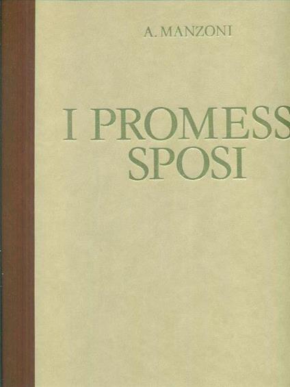 I Promessi Sposi - Alessandro Manzoni - copertina