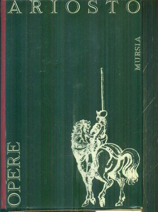 Opere - Ludovico Ariosto - copertina