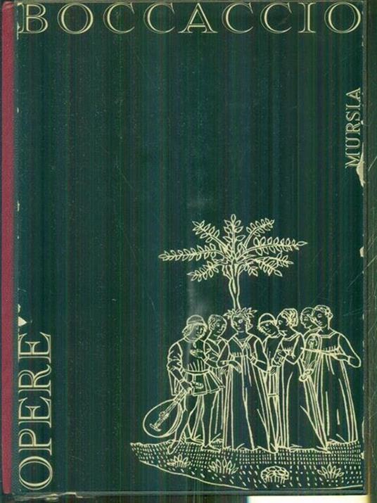 Opere - Giovanni Boccaccio - copertina
