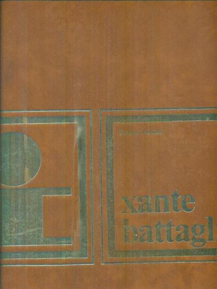 Xante Battaglia - Franco Passoni - copertina