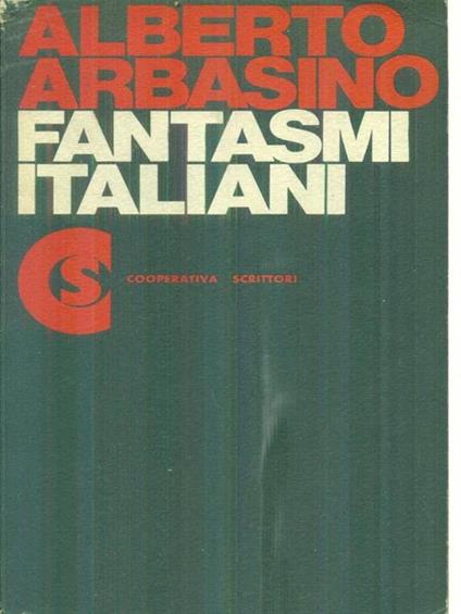 Fantasmi italiani - Alberto Arbasino - copertina