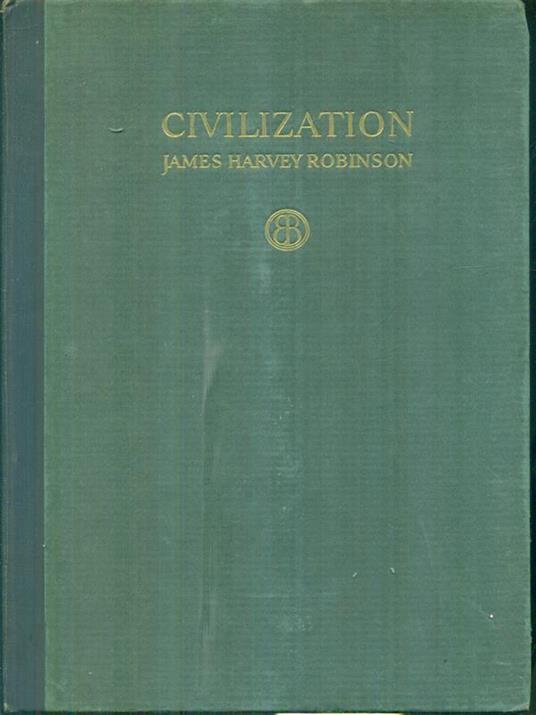 Civilization - James Harvey Robinson - copertina