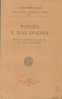 Poesia e non poesia