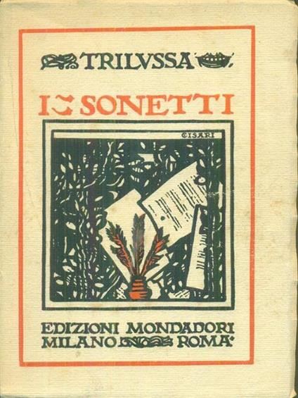 I sonetti - Trilussa - copertina
