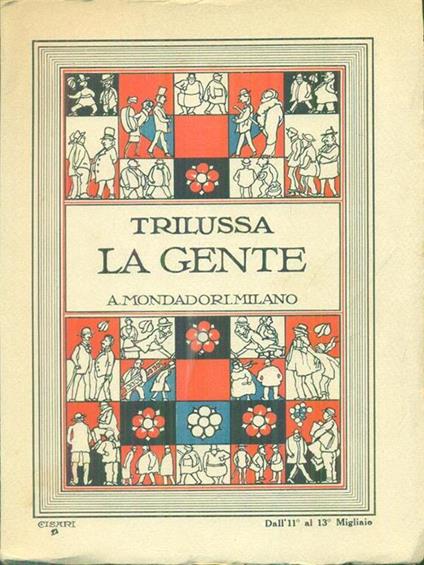 La gente - Trilussa - copertina