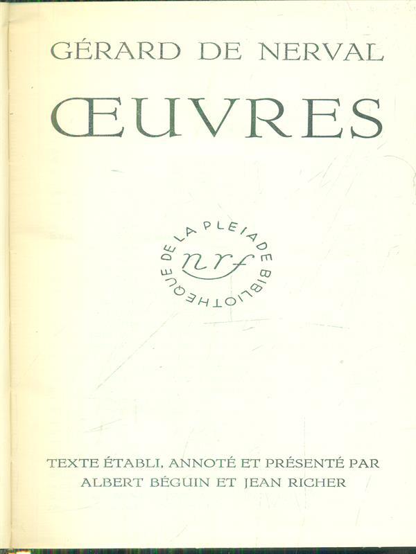 Oeuvres