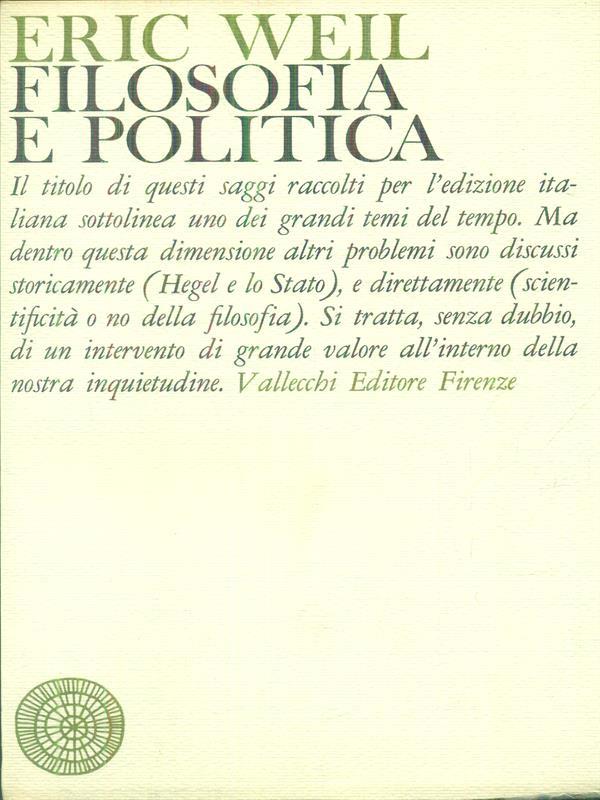 Filosofia e politica