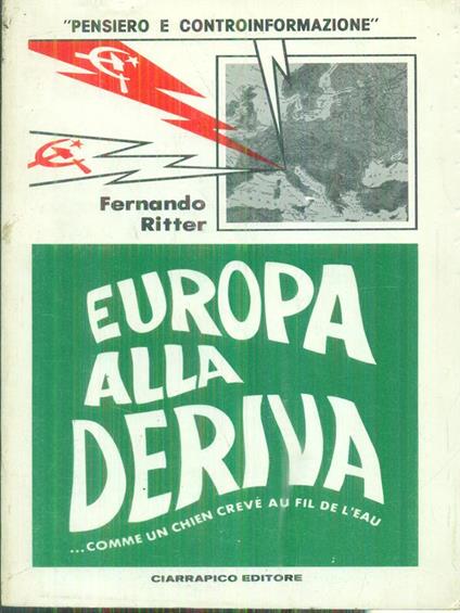 Europa alla deriva - Fernando Ritter - copertina