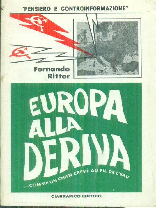 Europa alla deriva - Fernando Ritter - copertina
