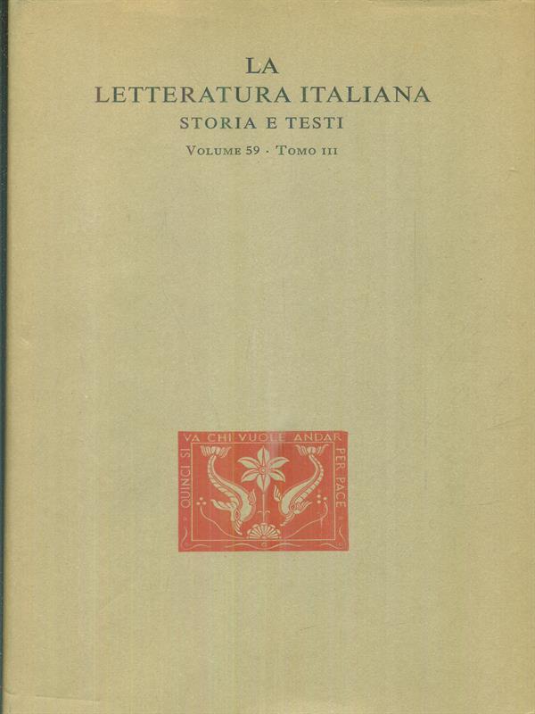 Memorialisti dell'ottocento tomo III.