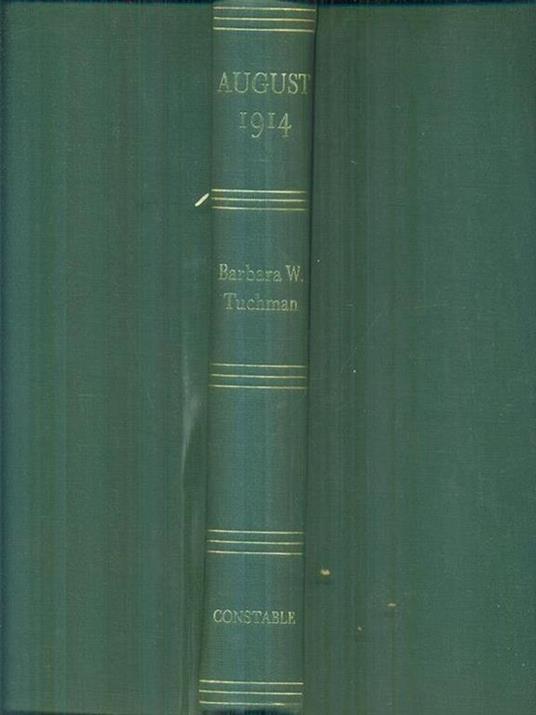 August 1914 - Barbara W. Tuchman - copertina