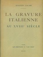 La gravure italienne ai XVIII siecle