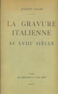 La gravure italienne ai XVIII siecle