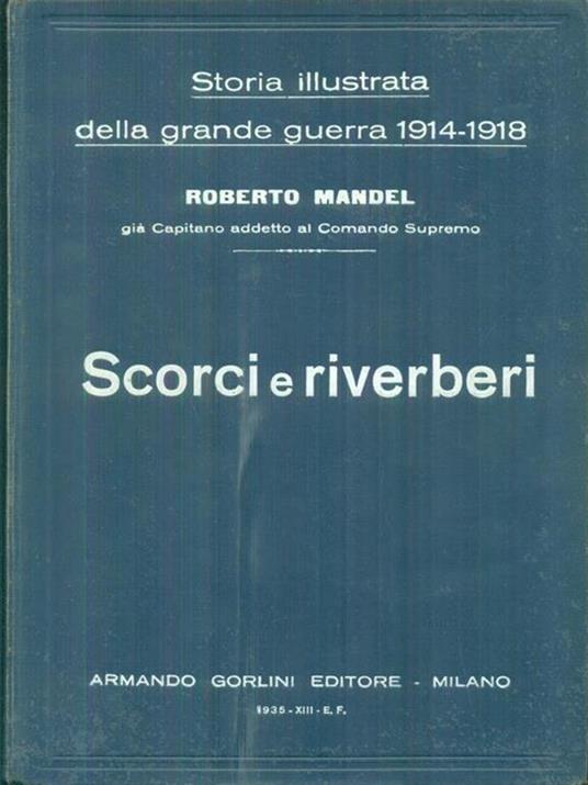 Storia illustrata della grande guerra 1914-1918 7vv - Roberto Mandel - copertina