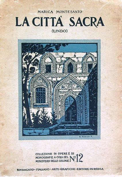 La città sacra - Marica Montesanto - copertina