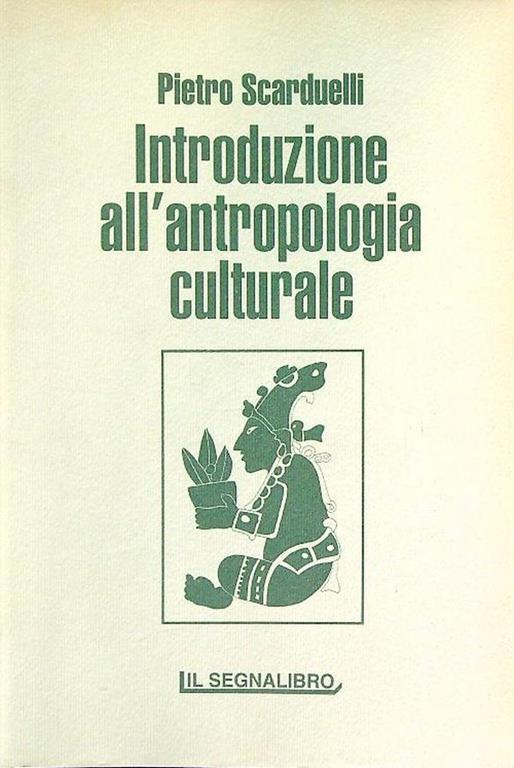 Introduzione all'antropologia culturale - Pietro Scarduelli - copertina