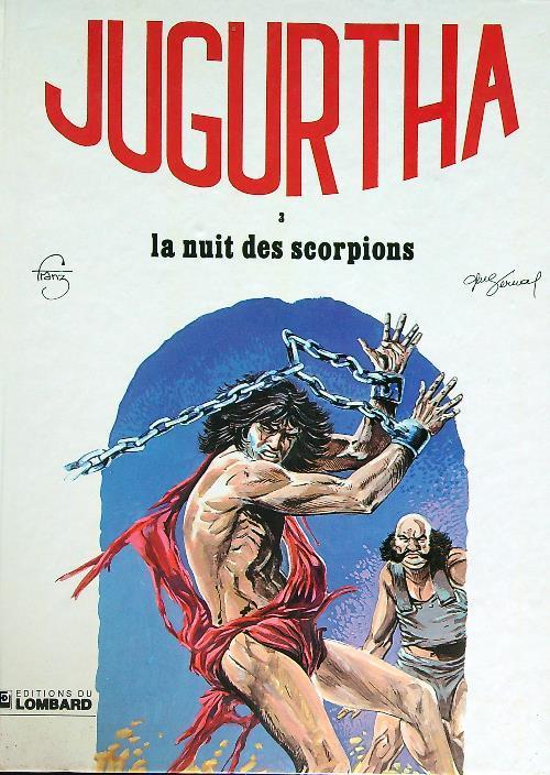 Jugurtha 3. La nuit des scorpions - Franz - copertina