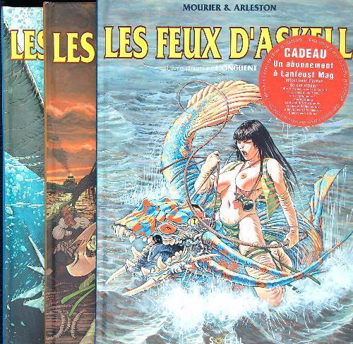 Les Feux d'Askell voll. 1-2-3 - copertina