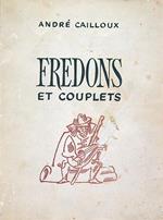 Fredons et couplets. Dedica e firma autore