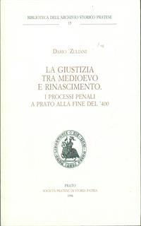 La giustizia tra Medioevo e Rinascimento