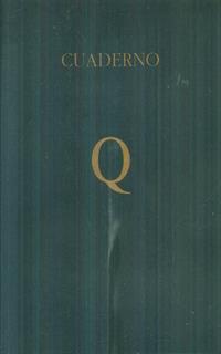 Cuaderno Q Angela Occhipinti opere 1995