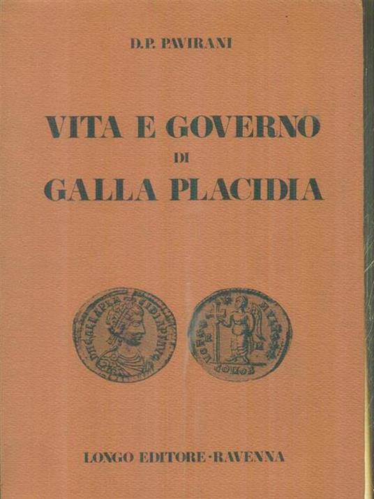 Vita e governo di Galla Placidia - copertina