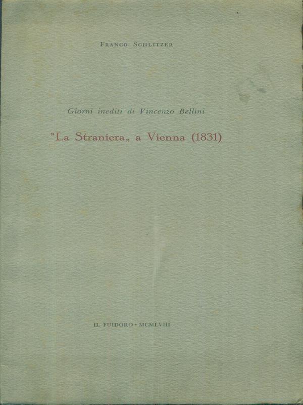 La Straniera a Vienna (1831)