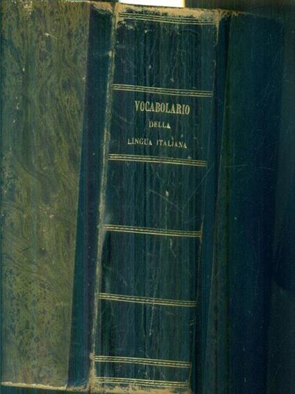Novissimo vocabolario della lingua italiana - Pietro Fanfani - copertina