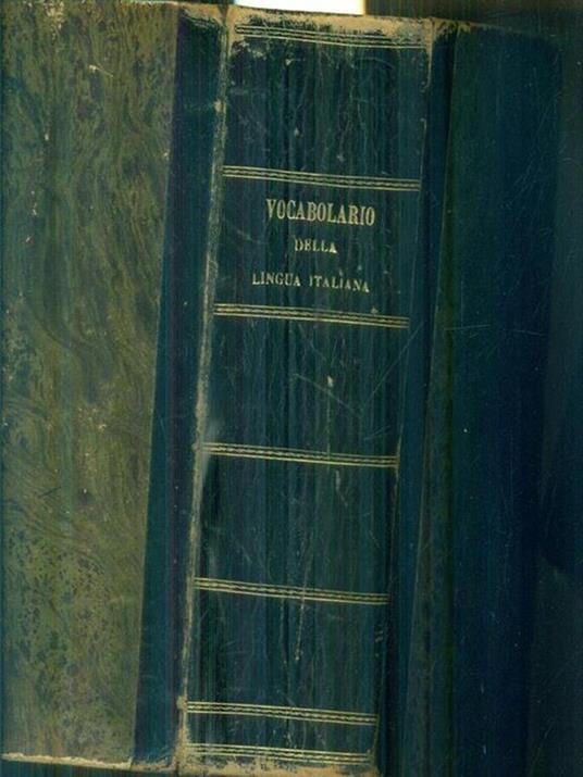 Novissimo vocabolario della lingua italiana - Pietro Fanfani - copertina