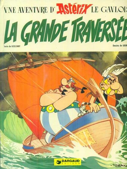 La grande traversee - Albert Uderzo - copertina