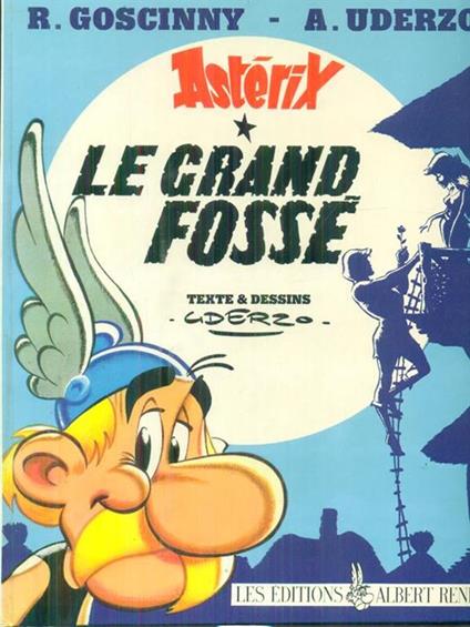 Asterix Le grande fosse - René Goscinny - copertina