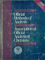 Official methods of analysis