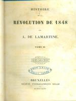 Histoire de la revolution de 1848 2vv