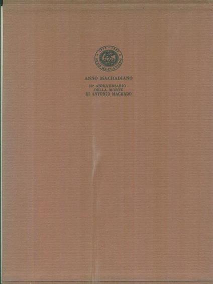 Anno Machadiano 5vv - copertina
