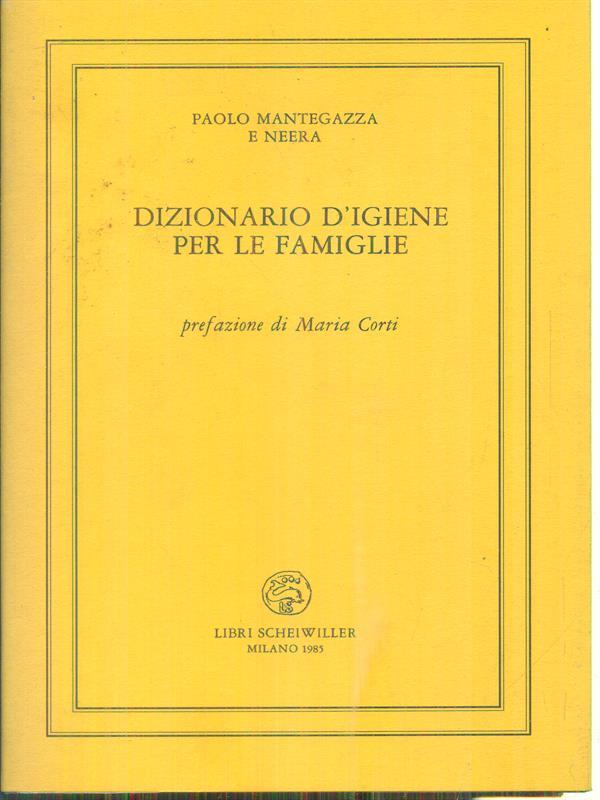 Dizionario d'igiene per le famiglie