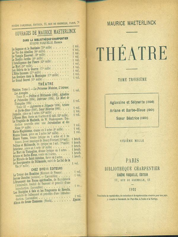 Theatre 3vv