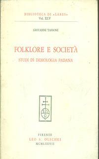 Folklore e societa'