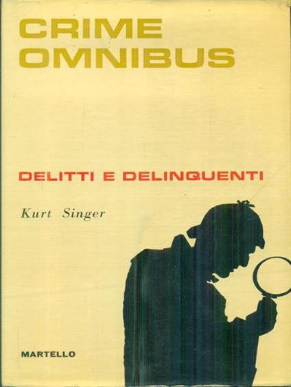 Crime omnibus - Kurt Singer - copertina