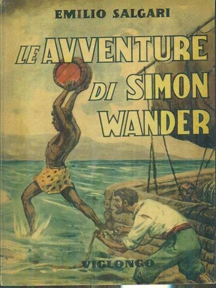 Le avventure di Simon Wander - Emilio Salgari - copertina