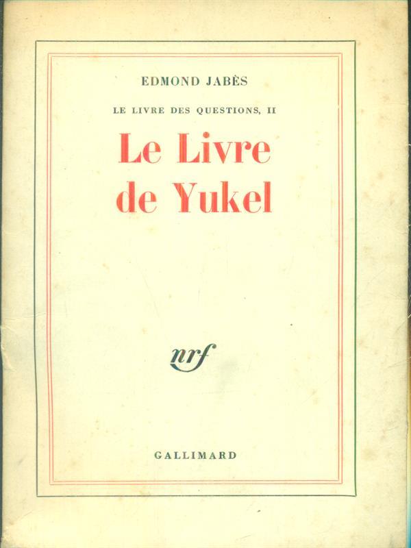 Le livre du Yukel