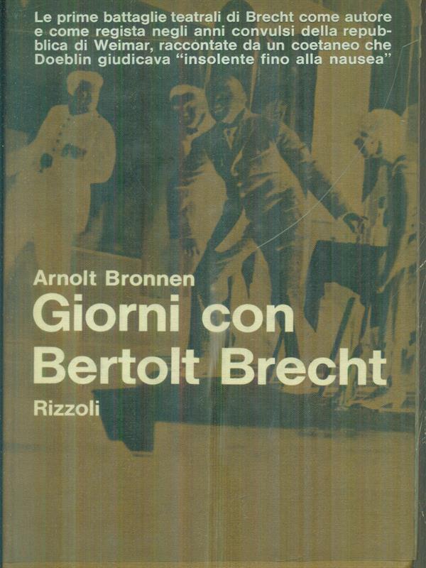 Giorni con Bertold Brecht