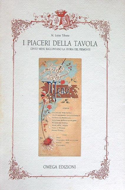 I piaceri della tavola - M. Luisa Tibone - copertina