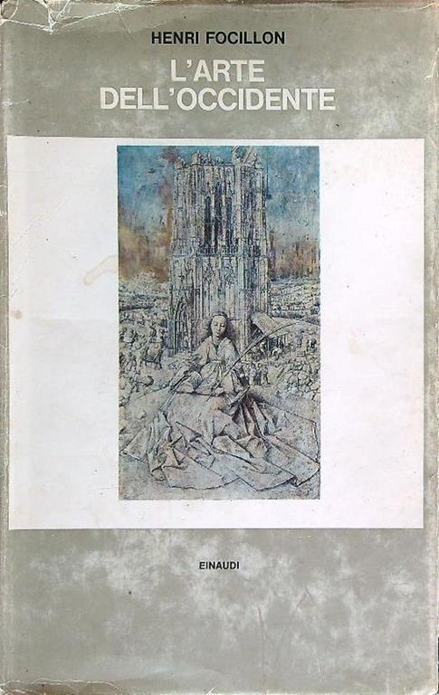 L' arte dell'Occidente - Henri Focillon - copertina
