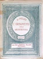 L' ornamento nell'architettura vol. 1