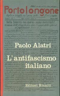 L' antifascismo italiano 2vv