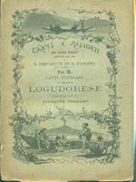 Canti popolari in dialetto logudorese
